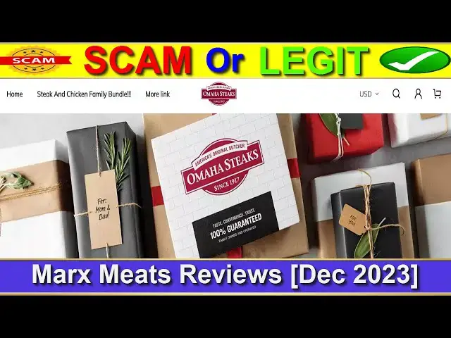 Video thumbnail for Marx Meats Reviews (Dec 2023) [ with 100% Proof ] ⚠️ Is Marxmeats.com SCAM or LEGIT ?⚠️😲