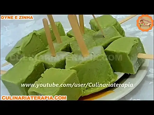 Video thumbnail for O MELHOR PICOLÉ CASEIRO DE ABACATE SUPER MACIO E FÁCIL DE FAZER - Culinária Terapia por Dyne e Zinha