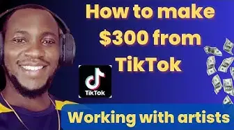 Video thumbnail for How to Earn $300 Per Time on TikTok Working With Artists #tiktokmonetization #tiktok #tiktokvideos