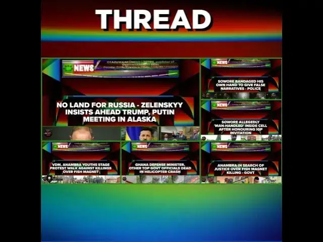 Video thumbnail for Thread @10am 10-8