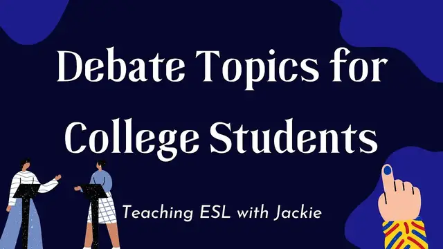 'Video thumbnail for Debate Topics for College | Things to Debate About for University Students.'