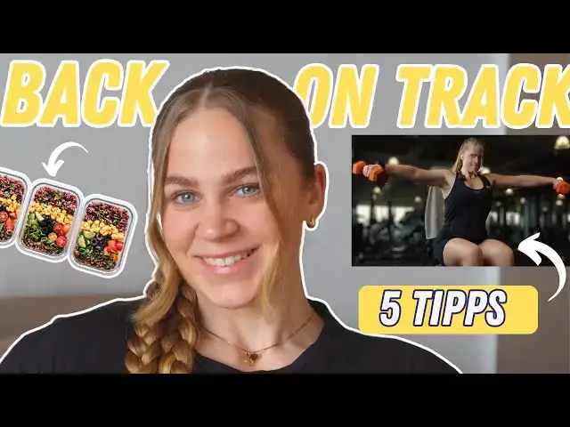 Video thumbnail for ZURÜCK ZUR ROUTINE: Fitness DURCHZIEHEN, GESUND Ernähren & Ziel ERREICHEN