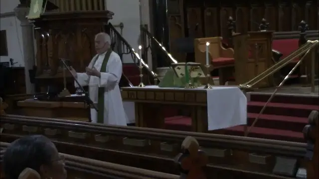 Video thumbnail for Noon-Hour Eucharist sermon, August 9