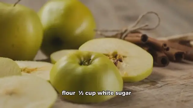 'Video thumbnail for Apple pie recipe'
