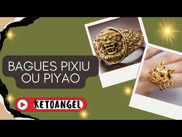 Video thumbnail for Bagues Pixiu ou Piyao: Un Symbole Ancestral de Richesse et de Bonne Chance