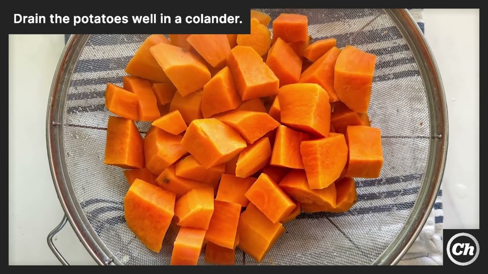 Video thumbnail for Whipped Sweet Potatoes With Lemon Herb Drizzle Recipe