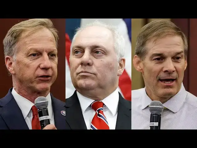 Video thumbnail for 'I'm Going To Step Aside' - Republican Party Shaken As Top Speaker Candidate Leaves Contest