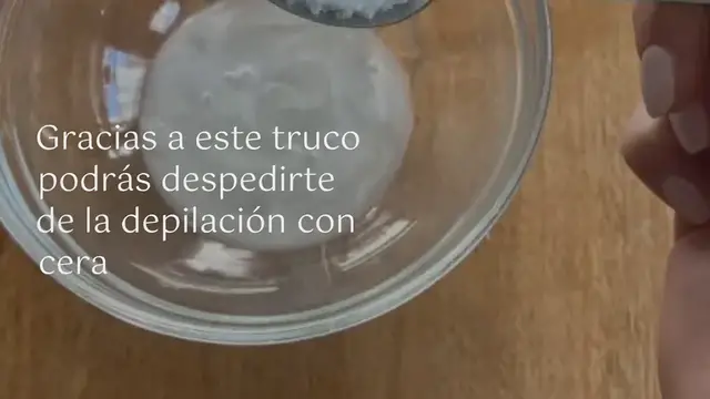 Video thumbnail for Aquí te mostramos cómo depilarte la cara rápidamente con la mascarilla de miel: