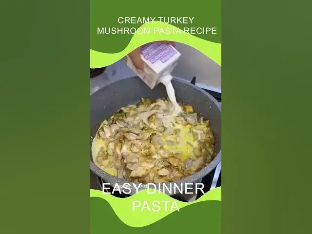 Video thumbnail for Creamy Turkey Pasta You'll Love 🍝