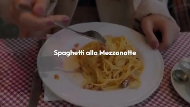 Video thumbnail for Spaghetti alla Mezzanotte Recipe: The Irresistible Midnight Pasta Dish Everyone’s Searching For!