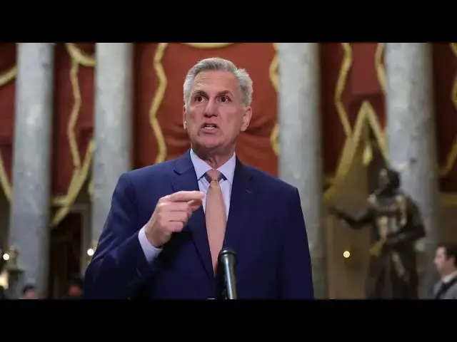 Video thumbnail for Chaos In The House - McCarthy Makes Massive Announcement As Speaker Contest Rages