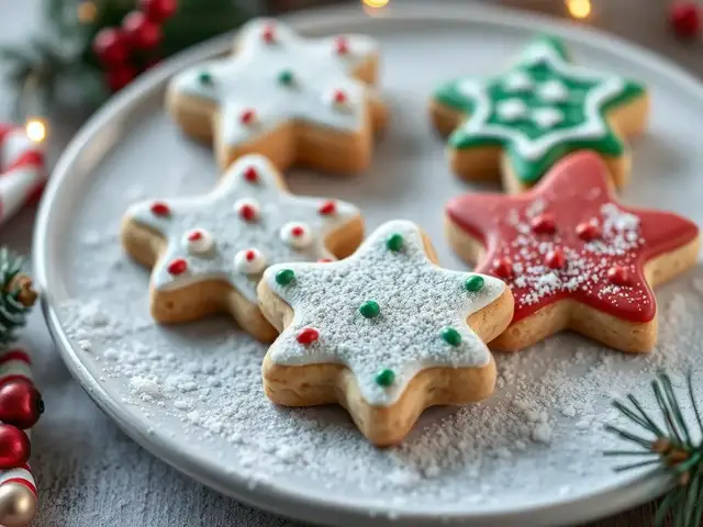 'Video thumbnail for Easy & Festive Christmas Cookies Guide'