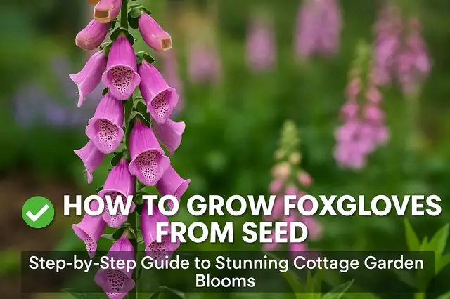 'Video thumbnail for 🎥 ✅ “How to Grow Foxgloves from Seed 🌸🌿 | Step-by-Step Guide to Stunning Cottage Garden Blooms ✨”'