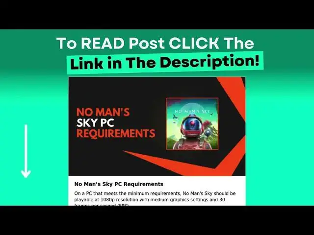 Video thumbnail for No Man’s Sky PC Requirements