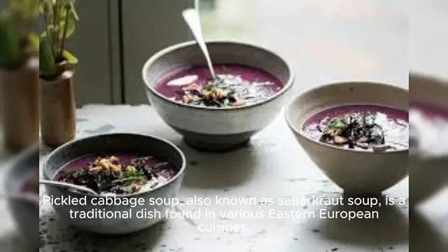 Video thumbnail for Pickled Cabbage Soup