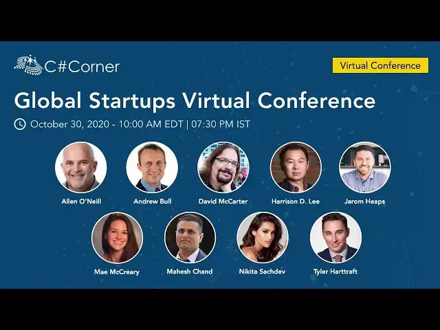 Video thumbnail for Global Startups Virtual Conference