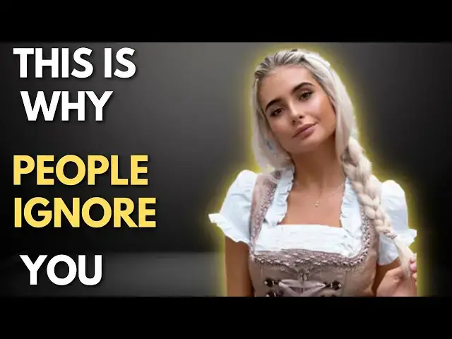 Video thumbnail for 14 reasons why people ignore you