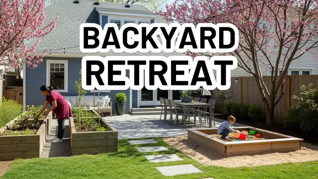 'Video thumbnail for HOW TO CREATE A BACKYARD OASIS: 3 Tips for a Relaxing Outdoor Retreat'
