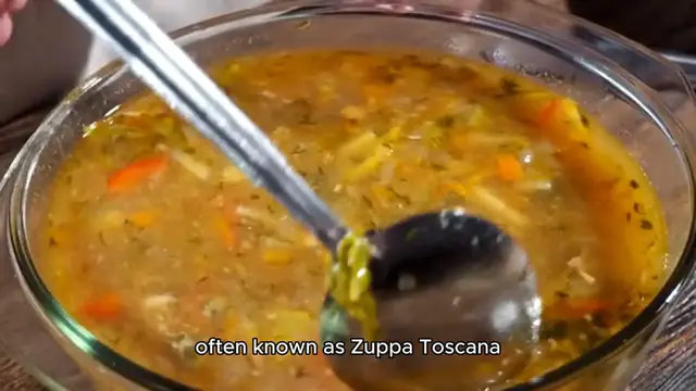 Video thumbnail for zuppa soup recipe