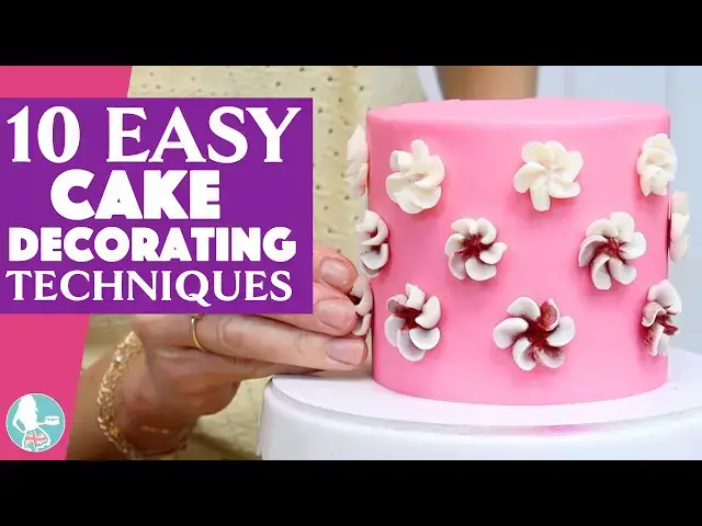 Video thumbnail for 10 EASY Cake Decorating Techniques