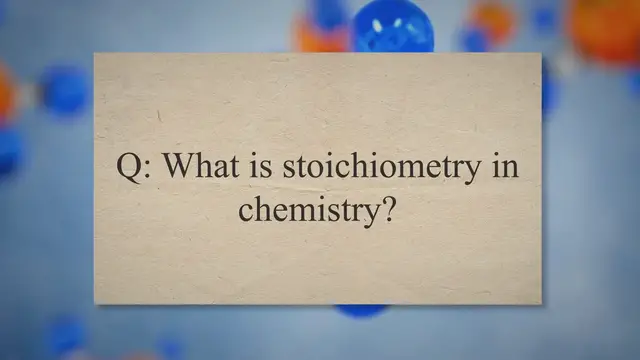 Video thumbnail for Stoichiometry concept questions and answers