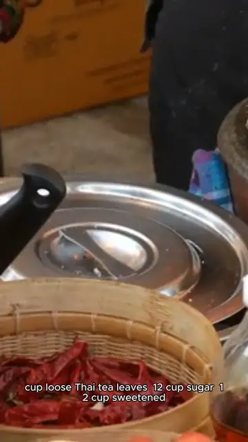 Video thumbnail for thai tea recipe