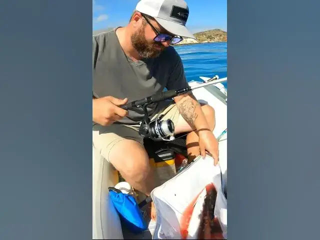 'Video thumbnail for Unexpected Catch While Fishing a Tiny Dinghy'