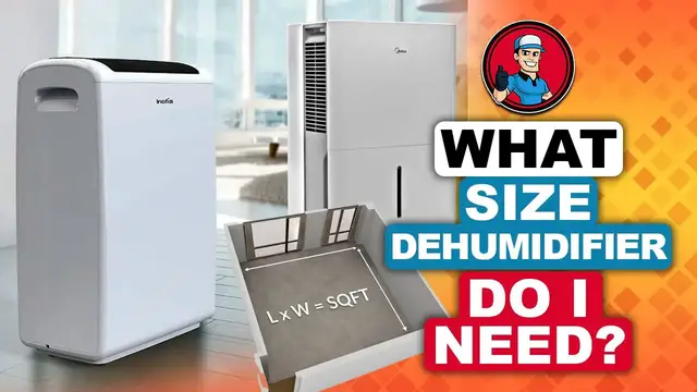 'Video thumbnail for What Size Dehumidifier Do I Need? π: Informational Guide | HVAC Training 101'