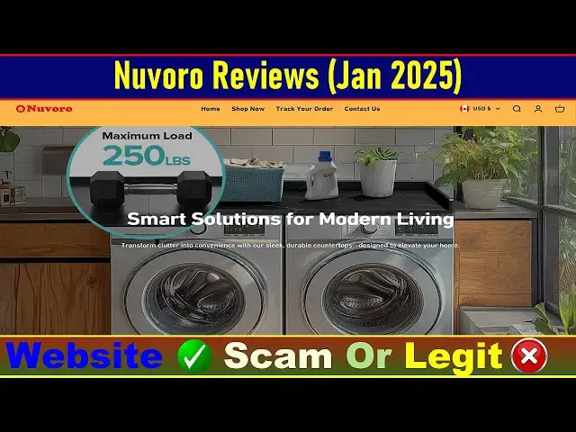 Video thumbnail for Nuvoro Reviews Consumer Reports: Before Buy Check Nuvoroshop.com Is Scam Or Legit? |