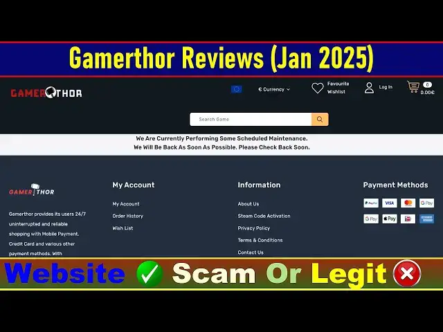 Video thumbnail for Gamerthor Com Reviews Consumer Reports: Check Gamerthor Is Scam Or Legit? | Product Review