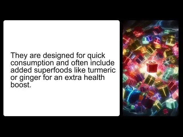 Video thumbnail for Probiotic Drinks and Gut Health Supplement Gift Ideas