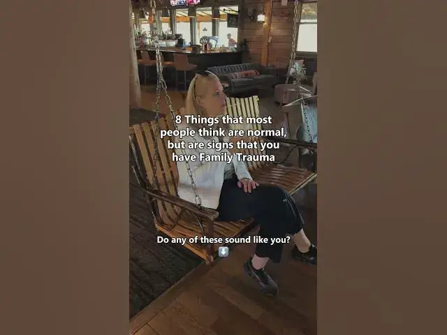 Video thumbnail for 8 Things You Think Are Normal (But Are Actually Trauma Responses):