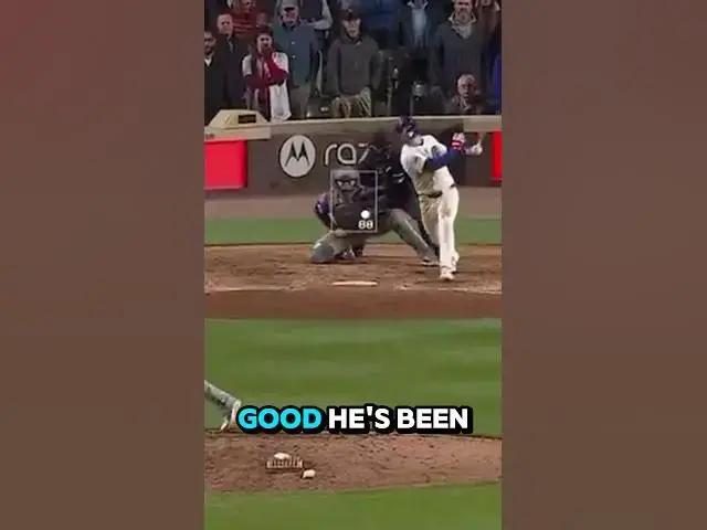 Video thumbnail for Matt Shaw has been on a ROLL #chicagocubs #cubs #baseball #mlbb #mlb #sports #mlbbcreatorcamp