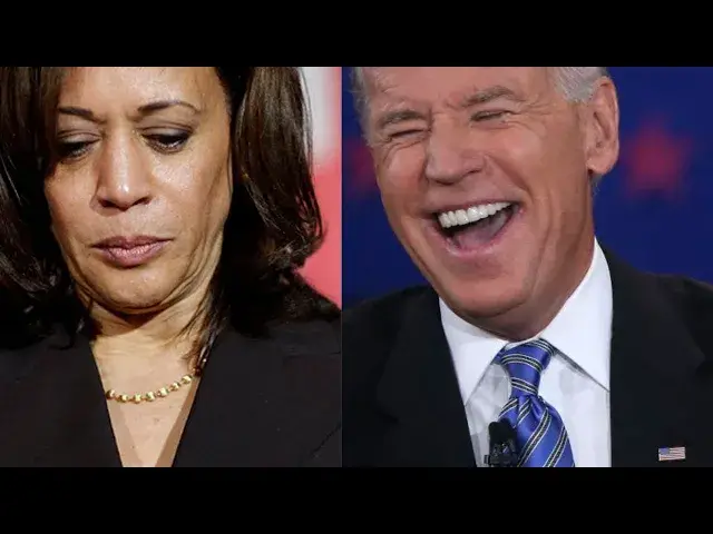 Video thumbnail for 'Trying To Destroy Her Campaign' - Biden Accused Of Sabotaging Kamala Harris
