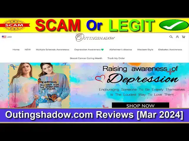 Video thumbnail for Outingshadow Clothing Reviews ⚠️(( BEWARE IN 2024! ))⚠️Is Outingshadow.com SCAM or LEGIT ?⚠️😲