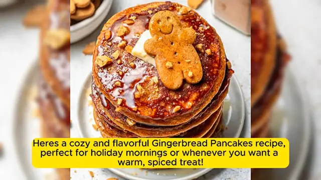 Video thumbnail for Cozy Gingerbread Pancakes