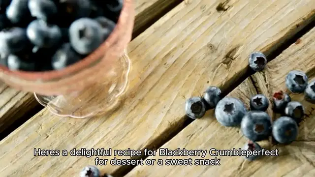 Video thumbnail for Blackberry Crumble