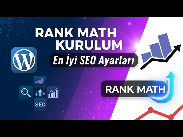 Video thumbnail for WordPress SEO Nasıl Yapılır? | Rank Math Kurulum ve SEO Ayarları 2026