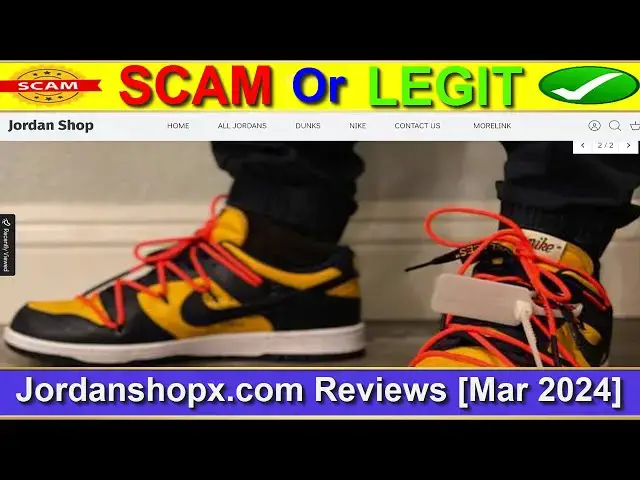Video thumbnail for Jordanshopx Reviews ⚠️(( BEWARE IN 2024! ))⚠️Is Jordanshopx.com SCAM or LEGIT ?⚠️😲