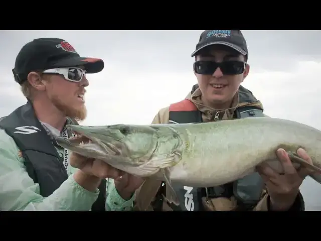 'Video thumbnail for French River Muskie Fishing | Fish'n Canada'