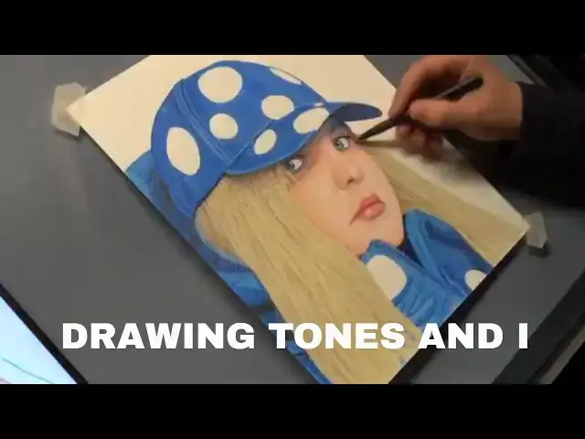 Video thumbnail for Tones And I Drawing (Real Time Drawing)
