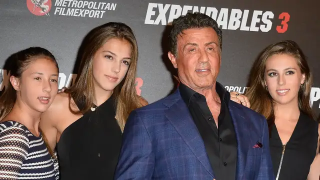 'Video thumbnail for Sylvester Stallone's Daughters Grew Up To Be Stunning'