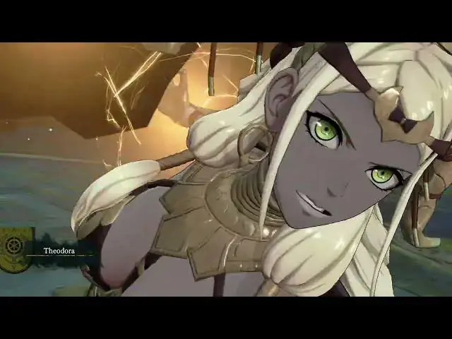 Video thumbnail for Fire Emblem: Fortune's Weave - 1 Theodora's Path Ch 3: Yu Phas Temple: Battle vs Bandits: Defeat Idi