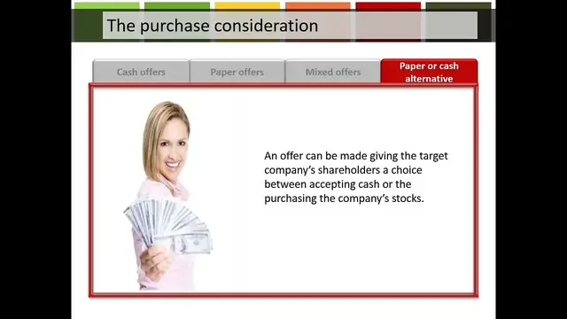 Video thumbnail for Structuring a takeover deal