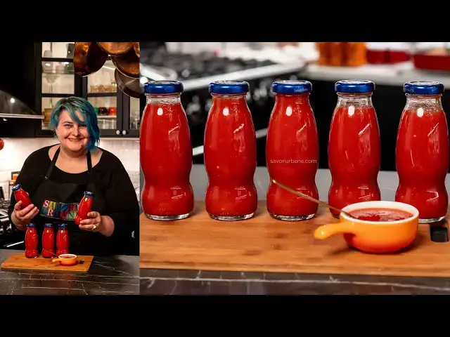 'Video thumbnail for Bulion cu 5 MINUTE de fierbere în oală, din roșii coapte la cuptor - rețeta mamei mele Savori Urbane'