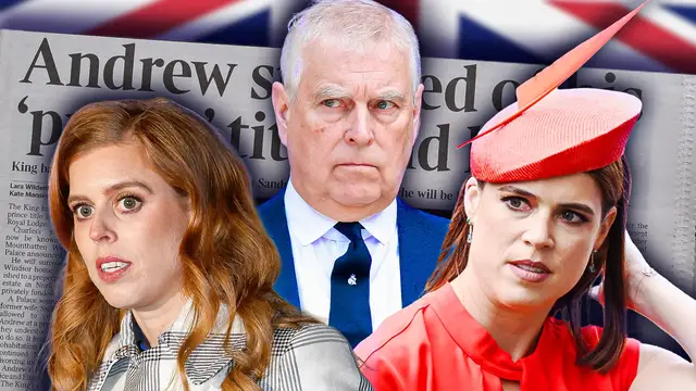 'Video thumbnail for What Happens To Princess Beatrice & Princess Eugenie Now That Andrew Lost His Title'