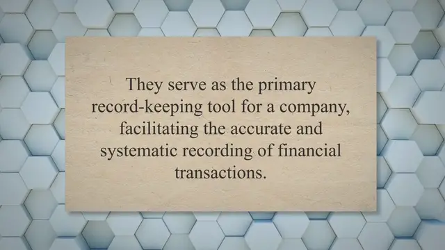 Video thumbnail for Functions of Journals in Accounting