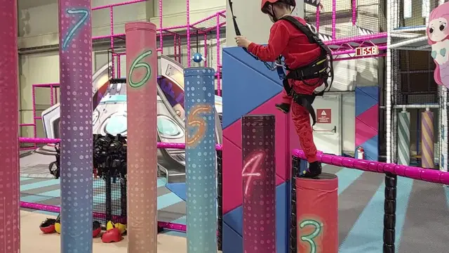 'Video thumbnail for Children's Favorite in Belgrade: Skakaonica Indoor Trampoline Park'