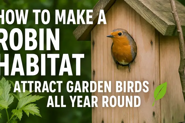 'Video thumbnail for ๐ฆ How to Make a Robin Habitat | Attract Garden Birds All Year Round ๐ฟ'