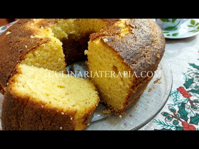 Video thumbnail for BOLO DE FUBÁ SEM TRIGO | Receita da Roça Sem Liquidificador